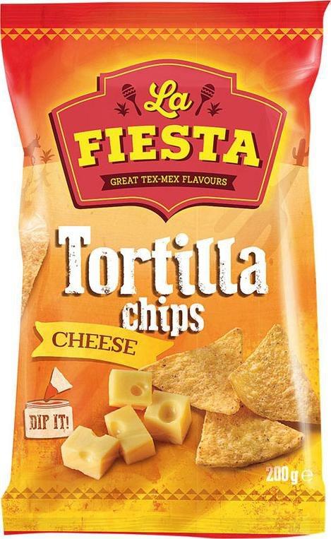 La Fiesta Tortilla chips, 200 g
