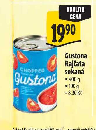   Gustona Rajčata sekaná 400 g 