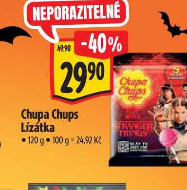 Chupa Chups Lízátka 120 g