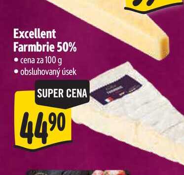Excellent Farmbrie 50% 100 g