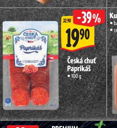 Česká chuť Paprikáš 100 g