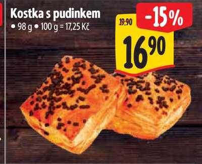 Kostka s pudinkem 98 g