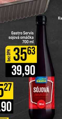 Gastro Servis sojová omáčka 700 ml