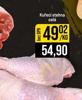 Kuřecí stehna celá 1kg