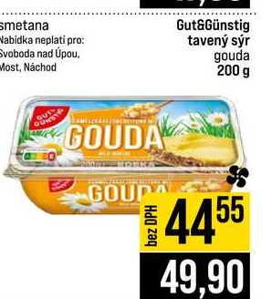 Gut&Günstig tavený sýr gouda 200 g
