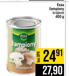 Essa žampiony krájené 400 g