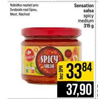 Sensation salsa spicy medium 315 g