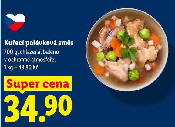 Kuřecí polévková směs, 700 g
