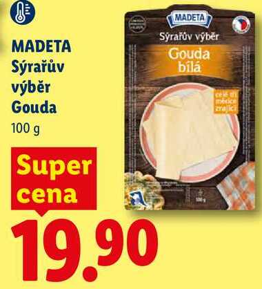 MADETA Sýrařův výběr Gouda, 100 g