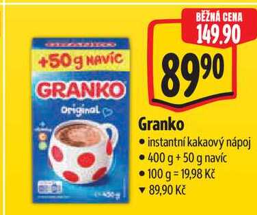 Granko, 400 g + 50 g navíc