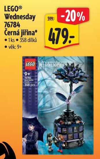 LEGO® Wednesday 76784 Černá jiřina* Albert