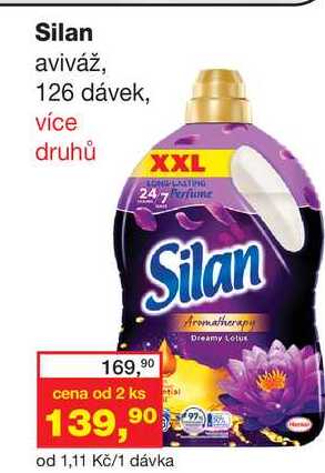 Silan aviváž, 126 dávek
