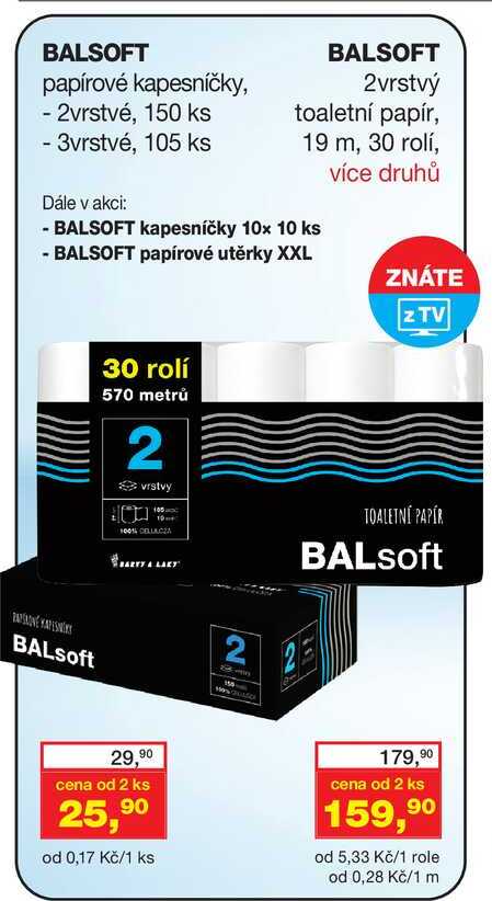 BALSOFT 30 rolí Ráj drogerie
