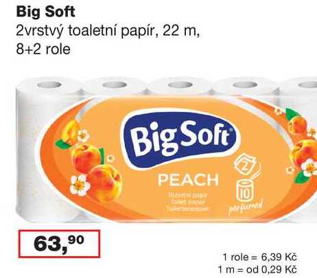 Big Soft 10 ks Ráj drogerie