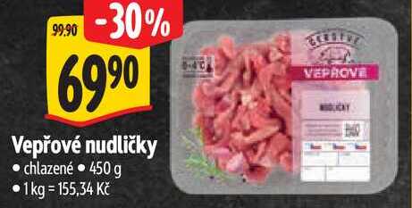 Vepřové nudličky, 450 g