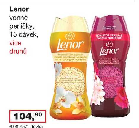 Lenor 15 dávek Ráj drogerie