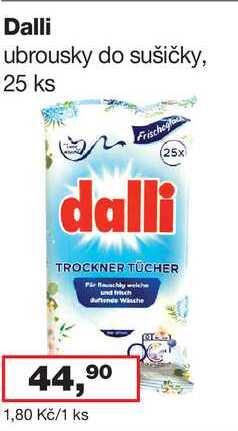 Dalli 25 ks Ráj drogerie
