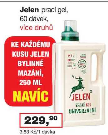 Jelen 60 dávek Ráj drogerie