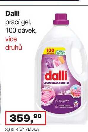 Dalli 100 dávek Ráj drogerie