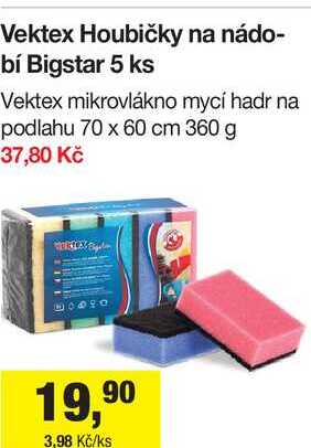 Vektex Houbičky na nádobí Bigstar 5 ks
