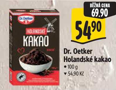 Dr. Oetker Holandské kakao, 100 g