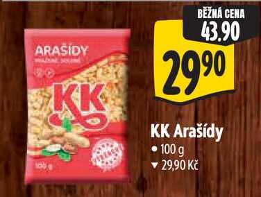 KK Arašídy, 100 g