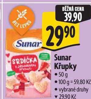 Sunar Křupky 50 g