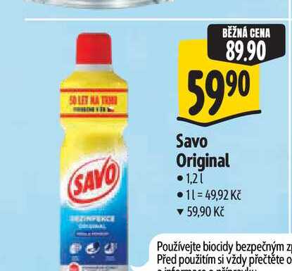 Savo Original 1,2 l Albert