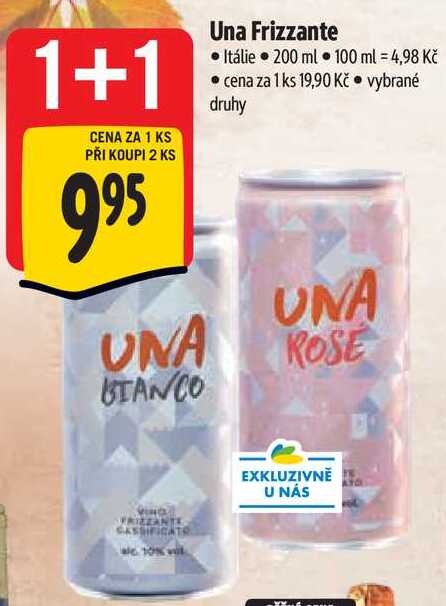 Una Frizzante, 200 ml