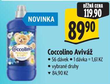 Coccolino Aviváž, 56 dávek 