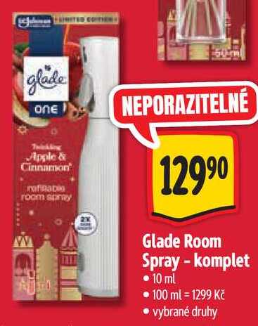 Glade Room Spray - komplet, 10 ml Albert