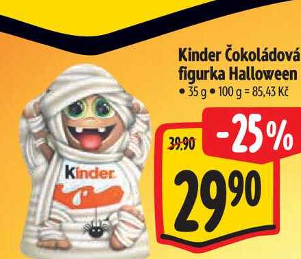 Kinder Čokoládová figurka Halloween 35 g