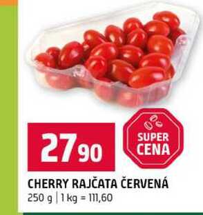 CHERRY RAJČATA ČERVENÁ 250 g