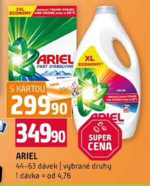 ARIEL 44-63 dávek vybrané druhy 