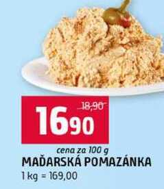 MAĎARSKÁ POMAZÁNKA 100g