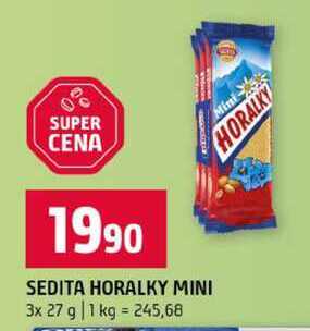 SEDITA HORALKY MINI 3x 27 g