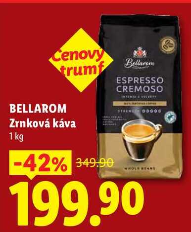 BELLAROM Zrnková káva, 1 kg