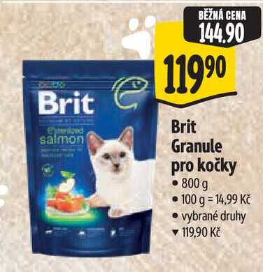 Brit Granule pro kočky, 800 g