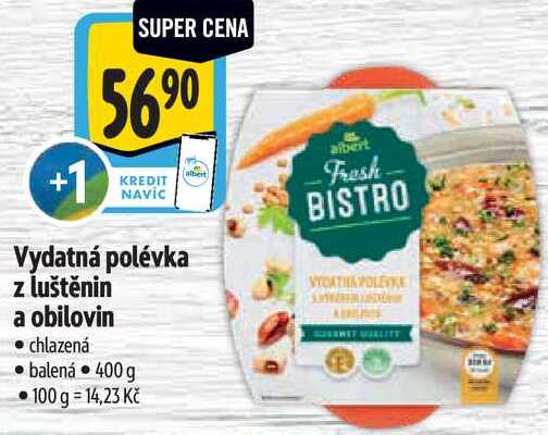 Vydatná polévka z luštěnin a obilovin, 400 g