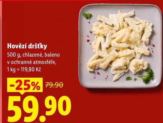 Hovězí dršťky 500 g, chlazené