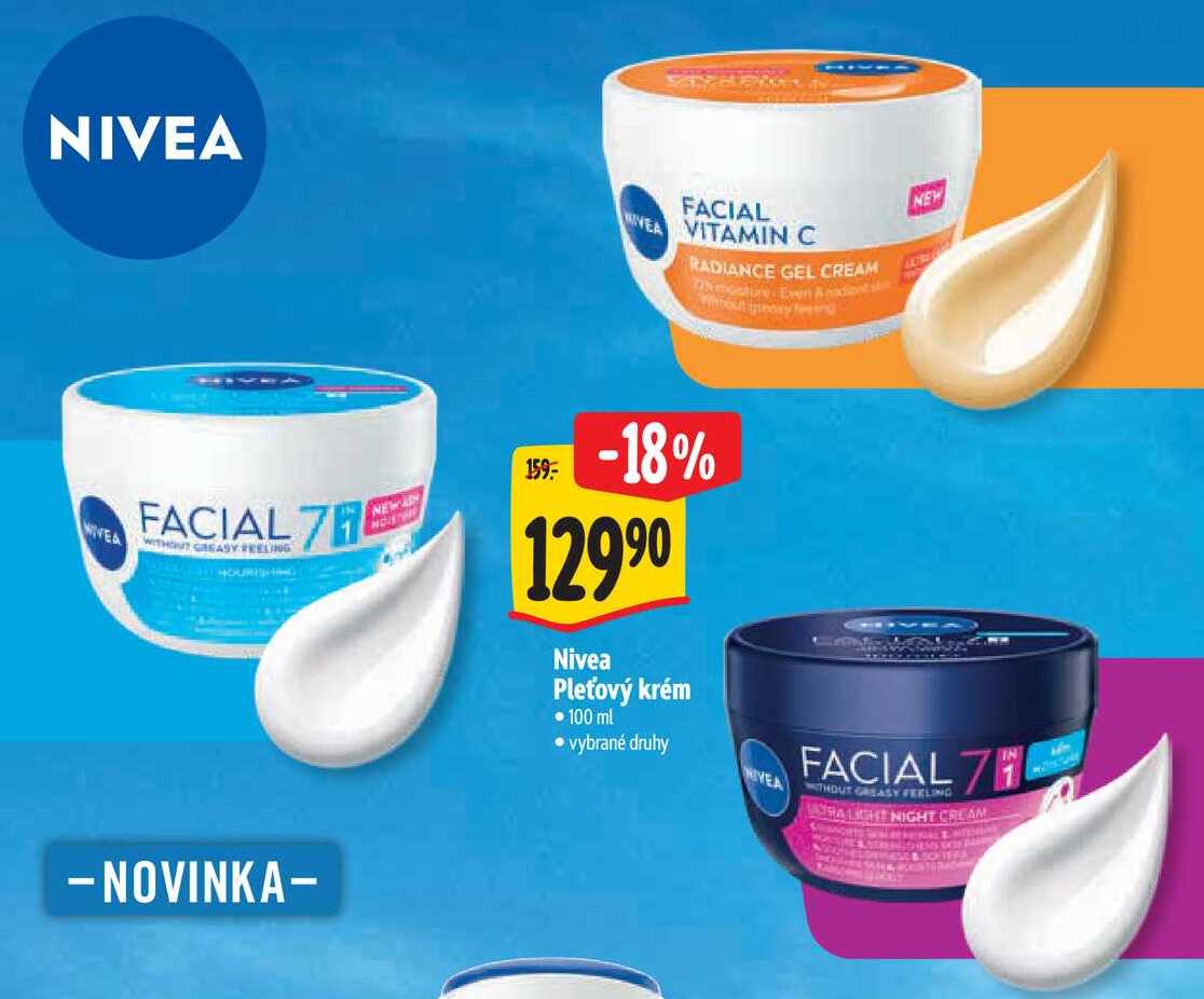Nivea Pleťový krém, 100 ml Albert