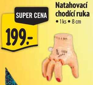 Natahovací chodící ruka 