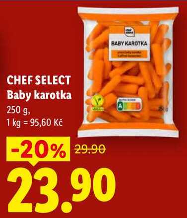 CHEF SELECT Baby karotka, 250 g