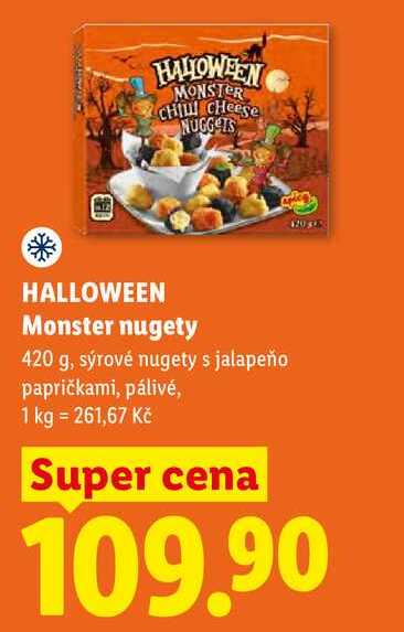HALLOWEEN Monster nugety, 420 g
