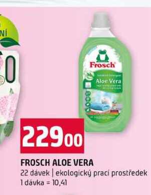 FROSCH ALOE VERA 22 dávek ekologický prací prostředek Terno