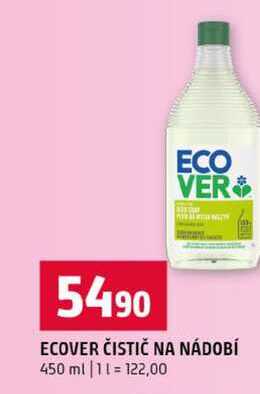 ECOVER ČISTIČ NA NÁDOBÍ 450 ml Terno