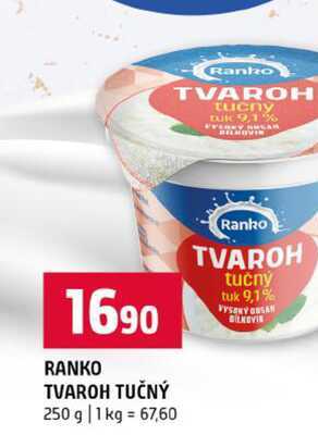 RANKO TVAROH TUČNÝ 250 g