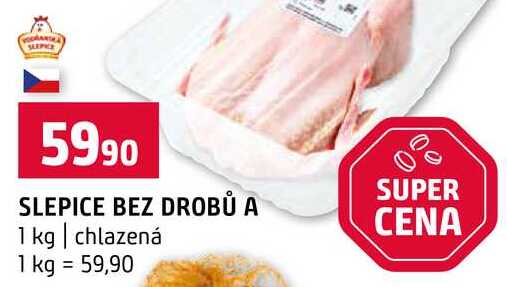 SLEPICE BEZ DROBŮ A 1 kg chlazená 