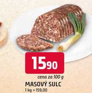 MASOVÝ SULC 100g