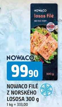 NOWACO FILÉ Z NORSKÉHO LOSOSA 300 g 